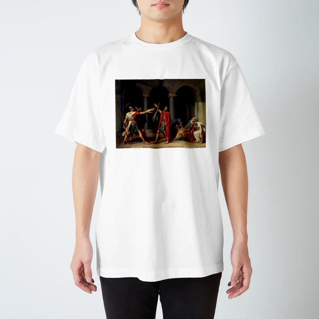 世界美術商店のホラティウス兄弟の誓い / Oath of the Horatii スタンダードTシャツ