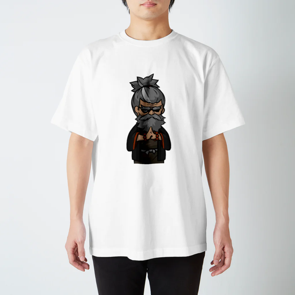 みたらし団子のふたたまちゃんの岩爺（がんじい） スタンダードTシャツ