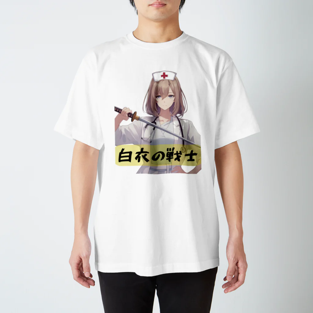 isshi1002の白衣の戦士シリーズ Regular Fit T-Shirt