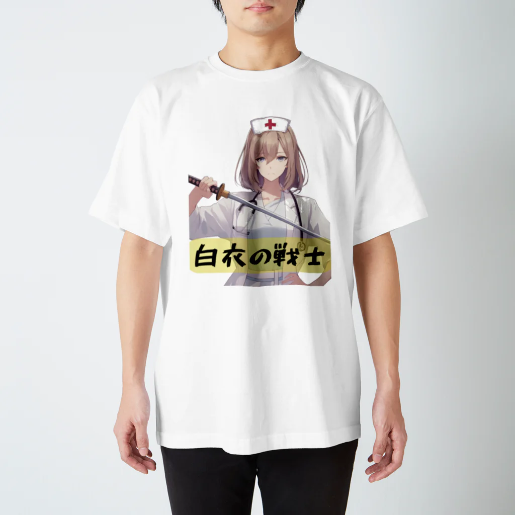 isshi1002の白衣の戦士シリーズ スタンダードTシャツ