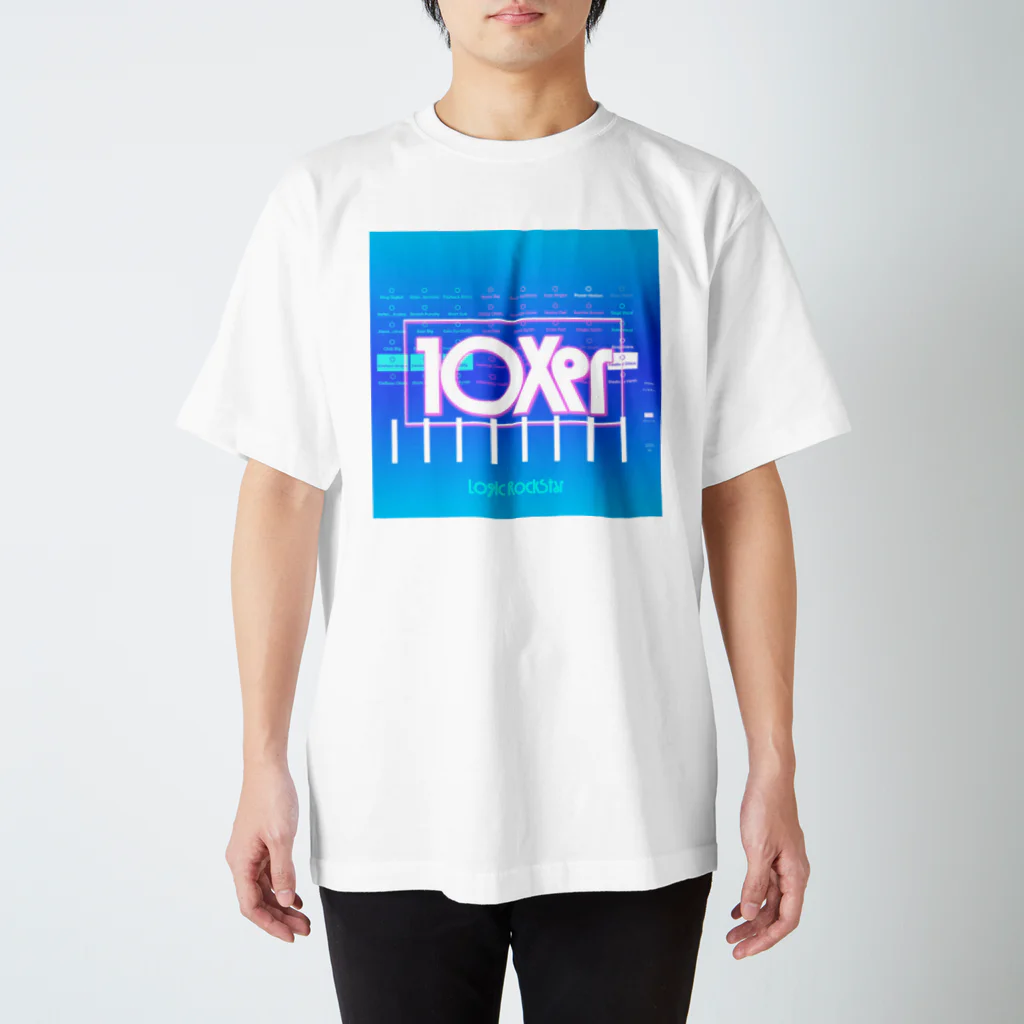 Logic RockStar の10Xer スタンダードTシャツ