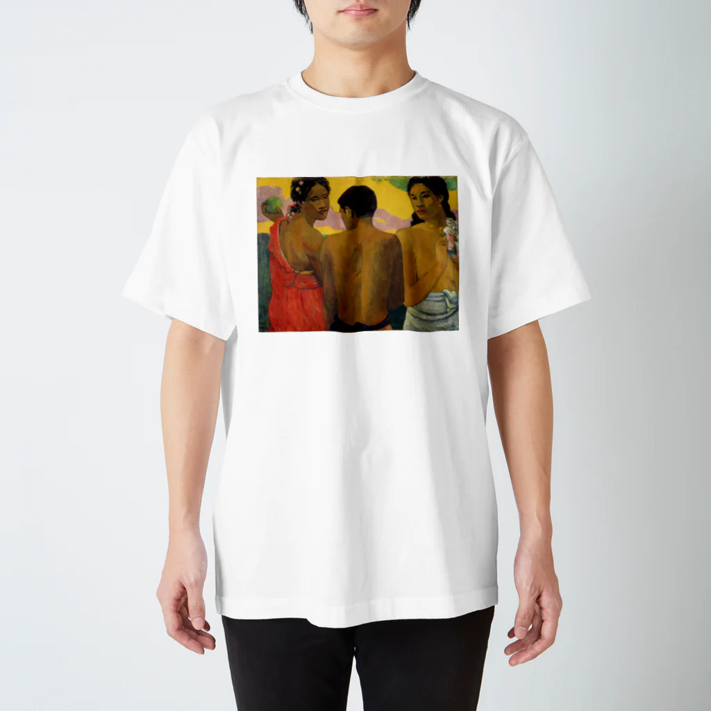 世界美術商店の三人のタヒチ人 / Three Tahitians Regular Fit T-Shirt