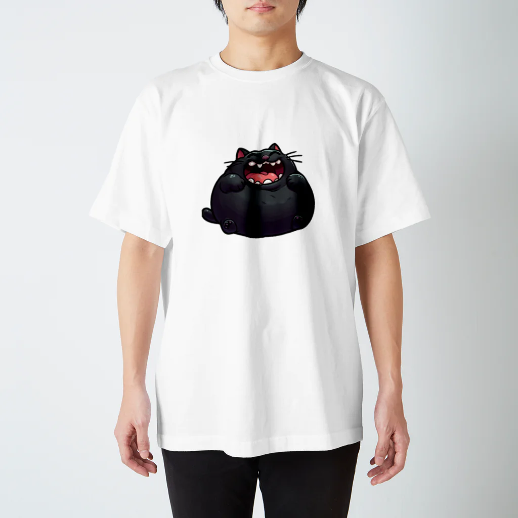 にゃんたれのふとっちょ笑猫プラッシュ Regular Fit T-Shirt