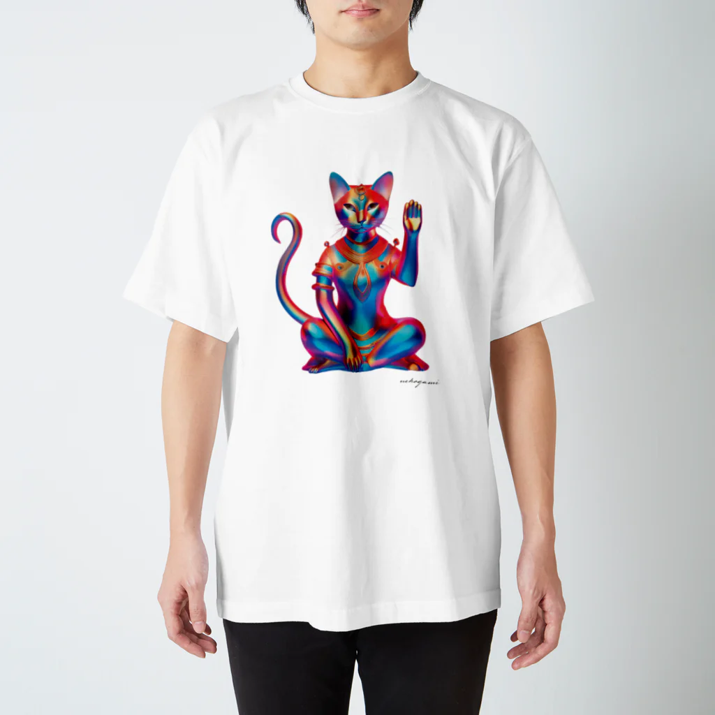 猫神のまねき猫神スペクトル Regular Fit T-Shirt