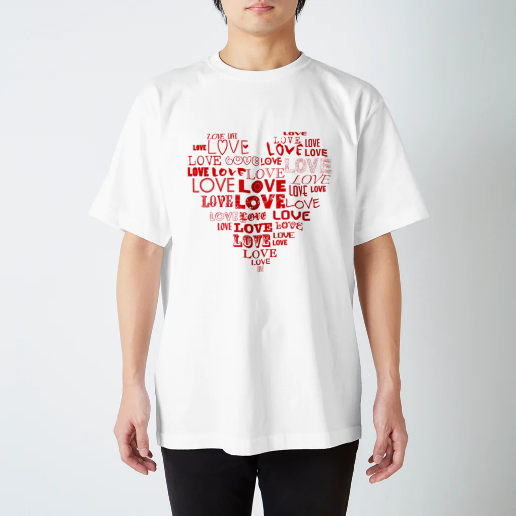 CypressFieldのLOVE Regular Fit T-Shirt