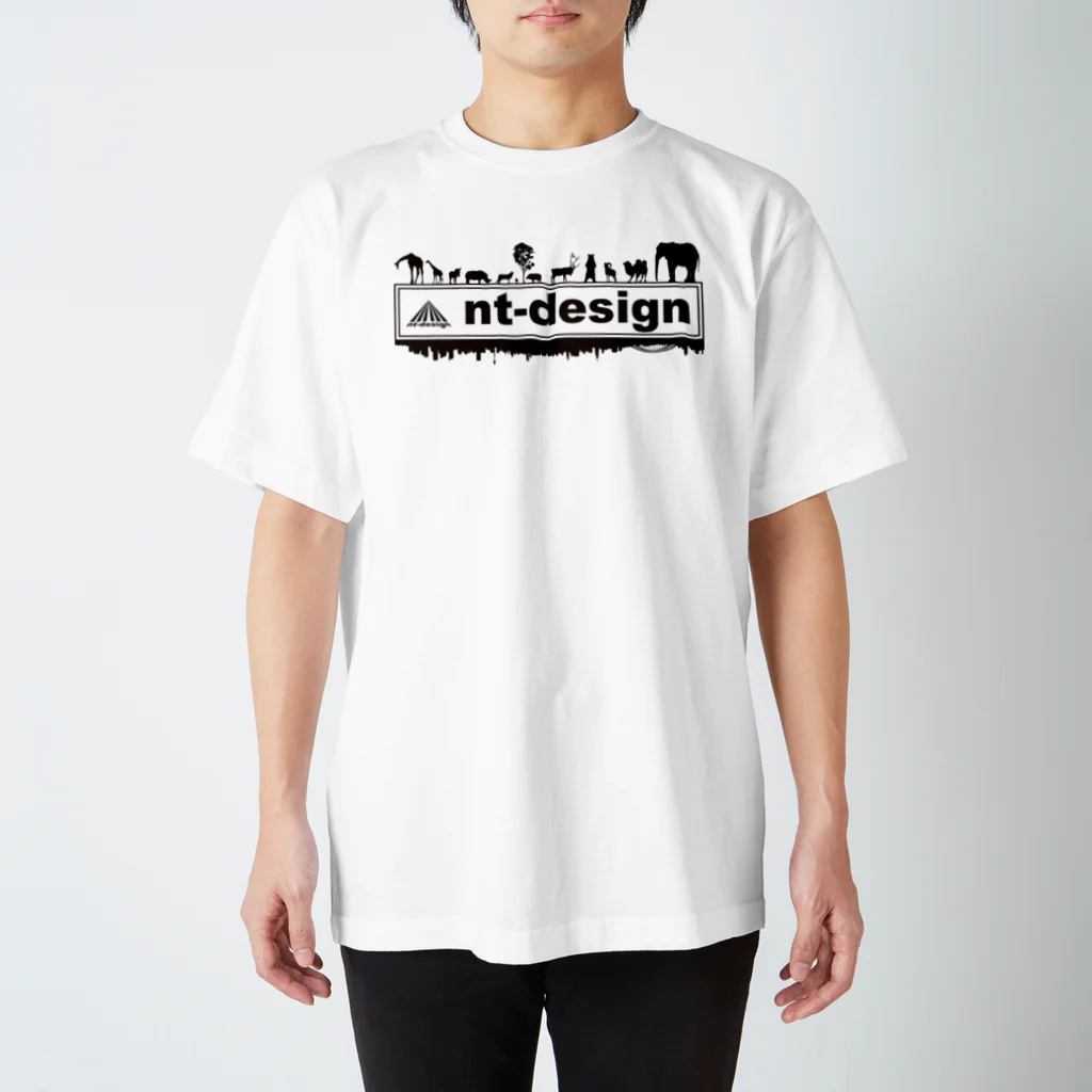 nt-designの『nt-design』ロゴ スタンダードTシャツ