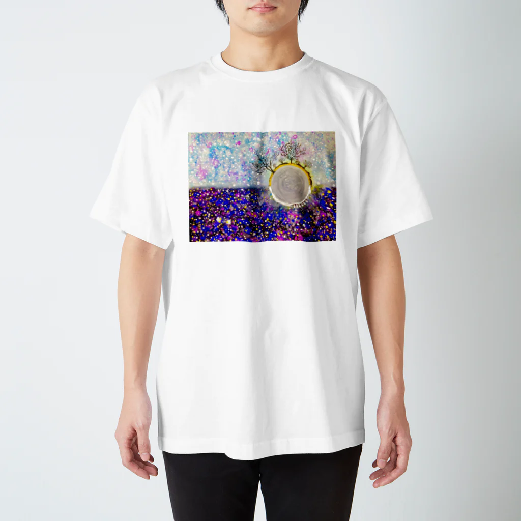 TsukinoHikaruのちっぽけな存在、見守られて スタンダードTシャツ