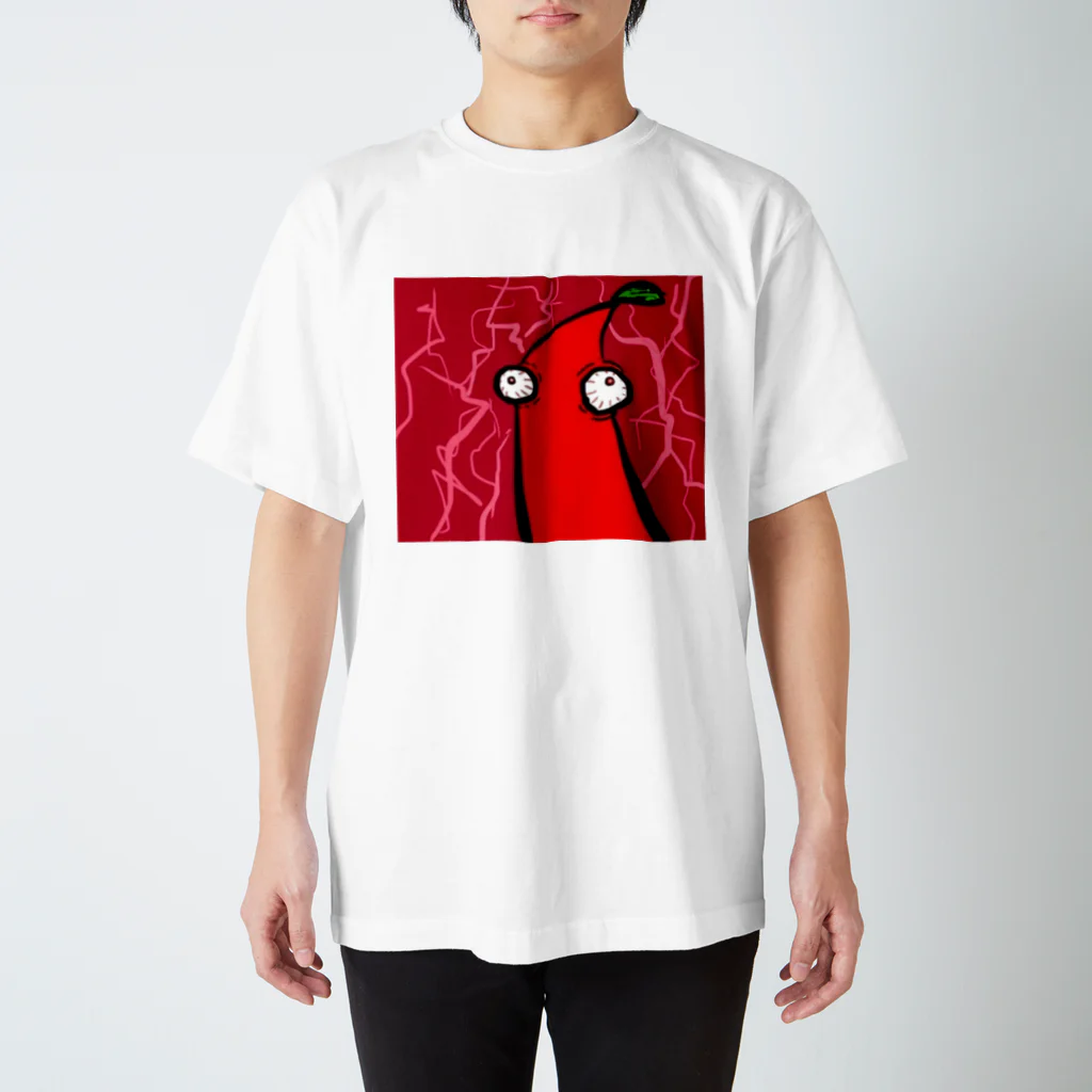 mgmyの赤唐辛子くん スタンダードTシャツ