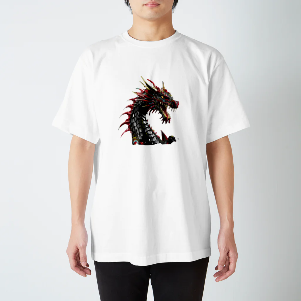 takkoroのブラックドラゴン スタンダードTシャツ