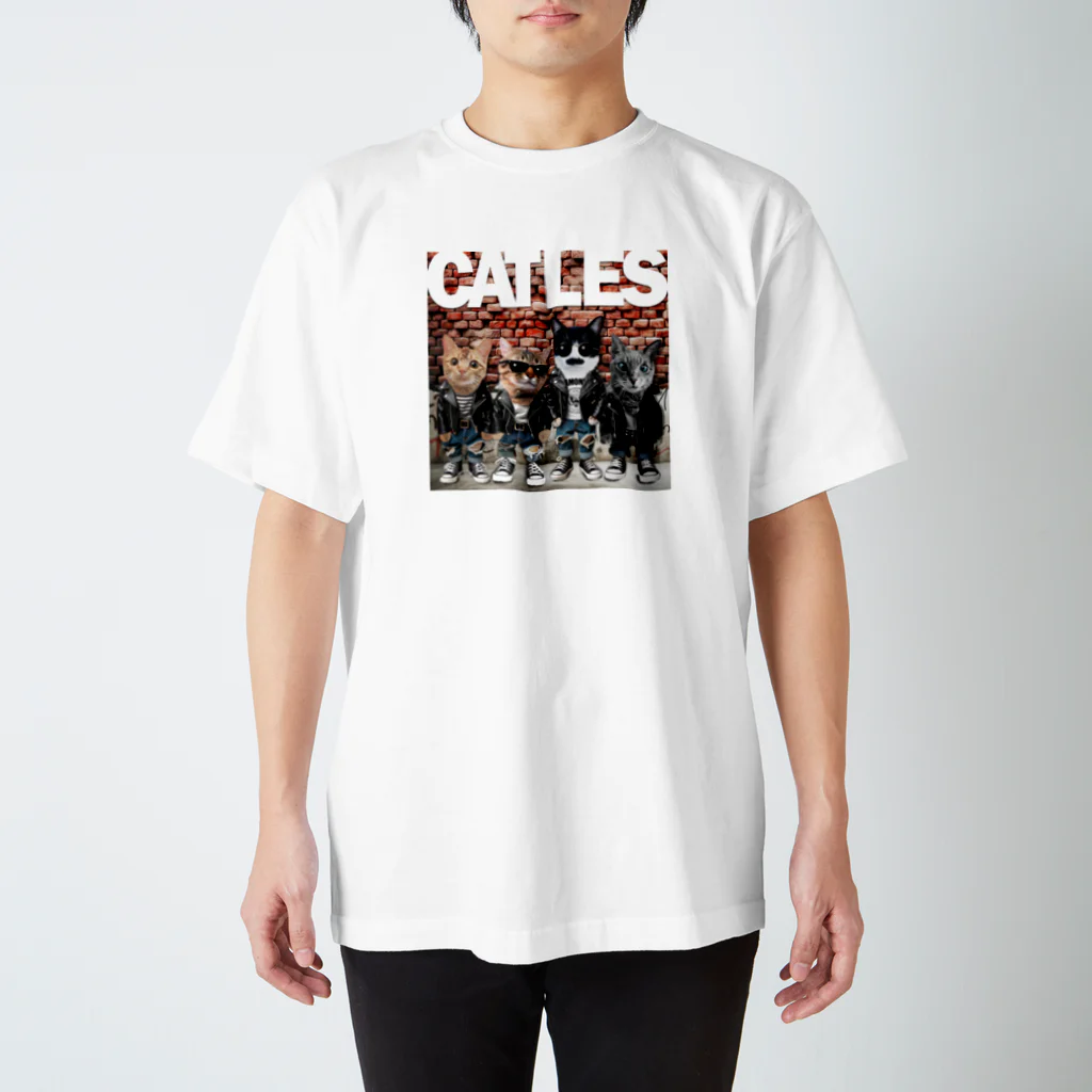 CATLESのCATLES キャットルズの激情 スタンダードTシャツ