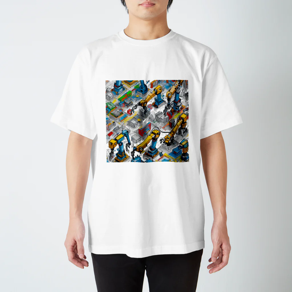 RoboStyleのロボットの美術館　#2 スタンダードTシャツ