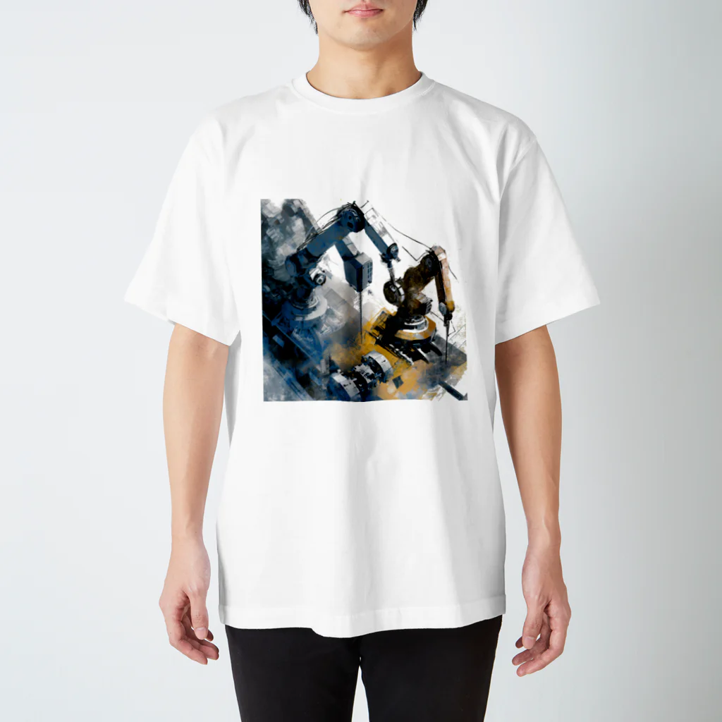 RoboStyleのロボットの美術館　#9 スタンダードTシャツ