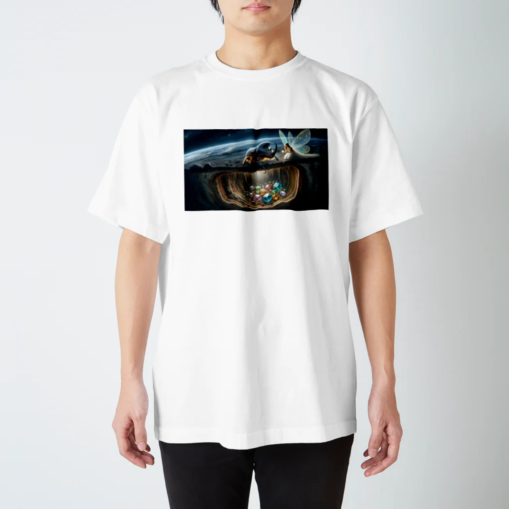 たろテックスの宇宙とあり スタンダードTシャツ