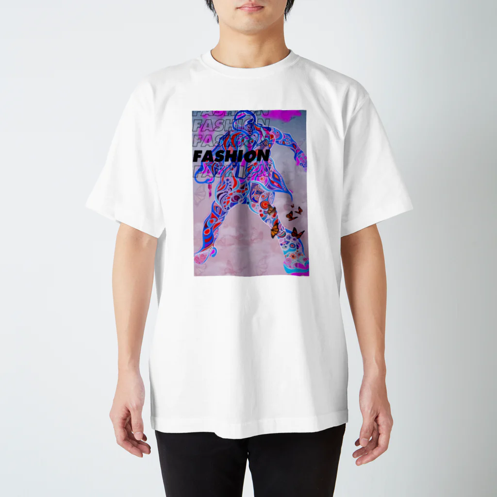 インパクトのかっこいい Regular Fit T-Shirt