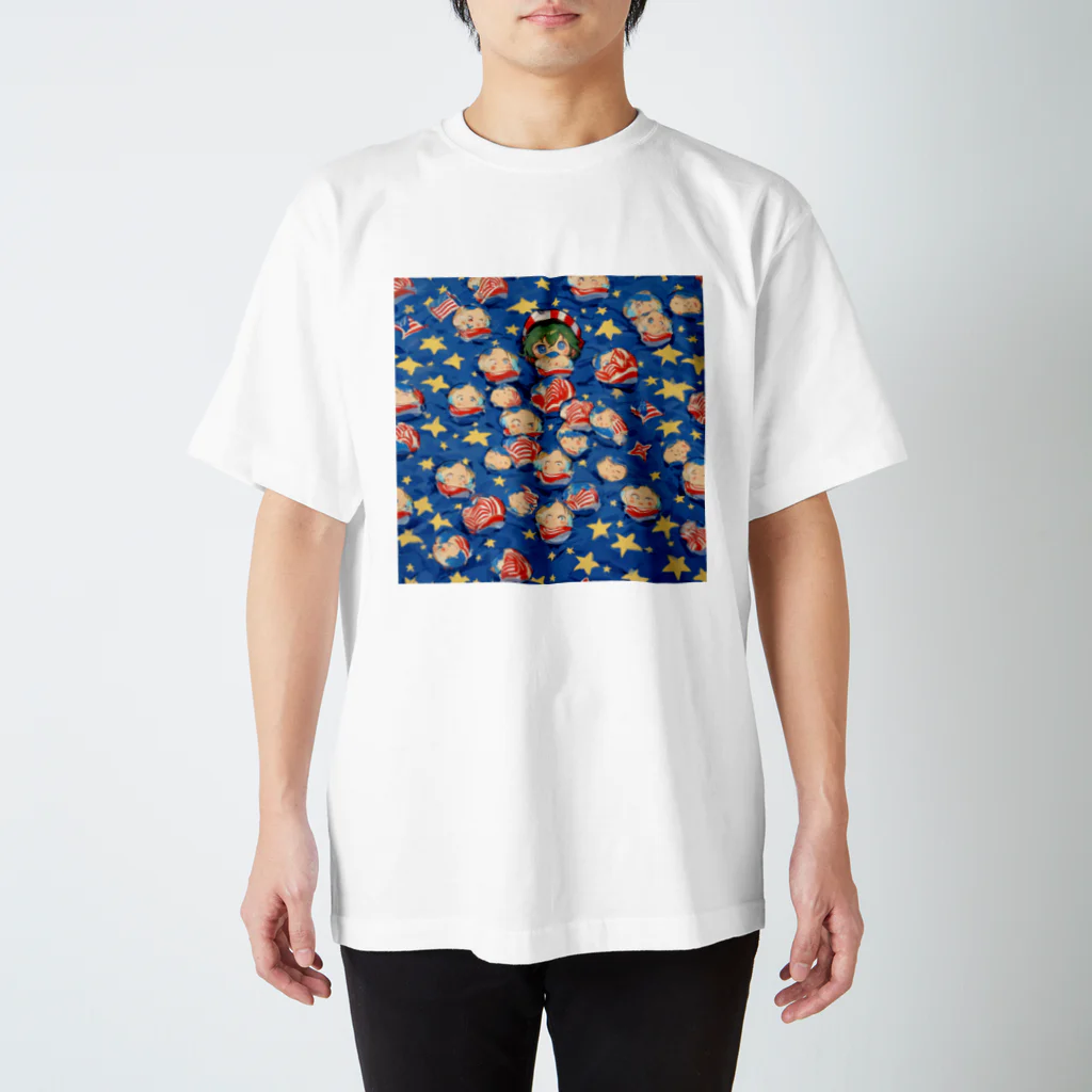 GereroのキャモンベイビーUSA Regular Fit T-Shirt