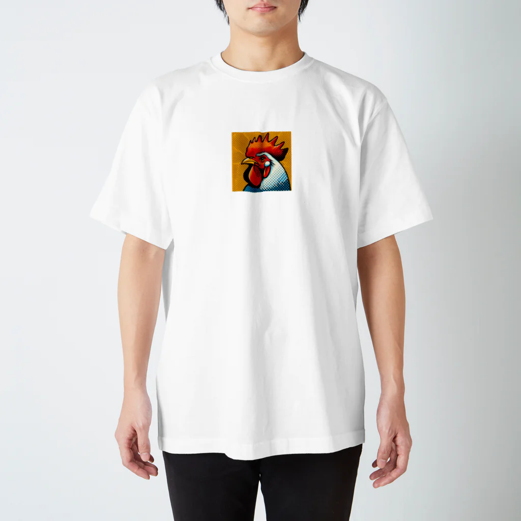 8bitのchicken スタンダードTシャツ