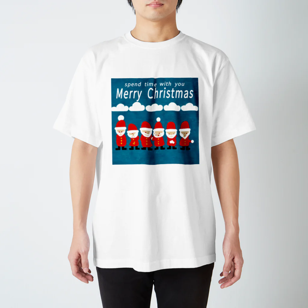 HirockDesignJapanのあなたと過ごすクリスマス　spend christmas with you スタンダードTシャツ