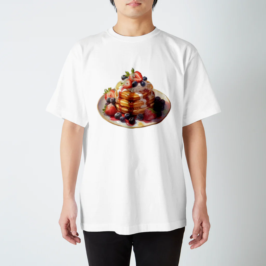 rakuのデコレーションホットケーキ スタンダードTシャツ