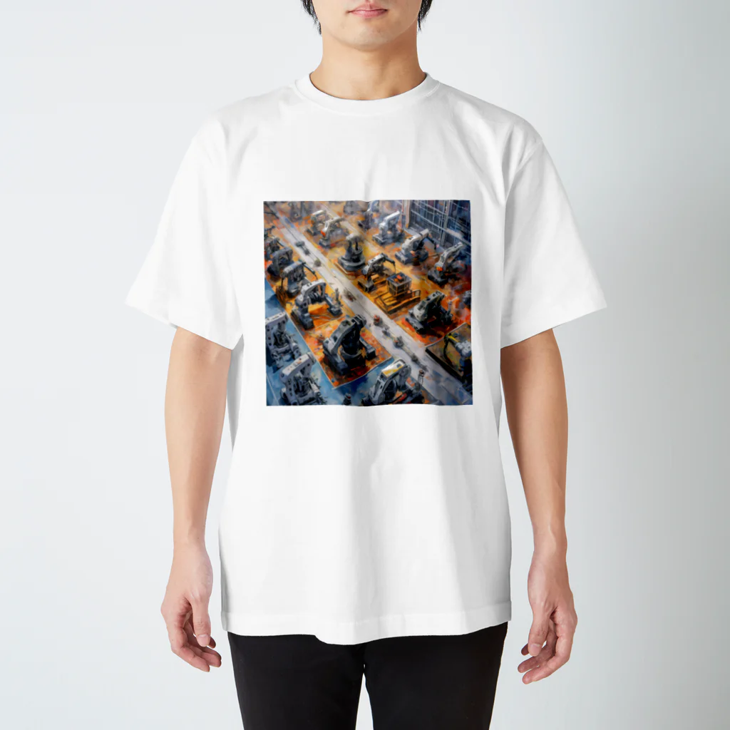 RoboStyleのロボットの美術館　#1 スタンダードTシャツ