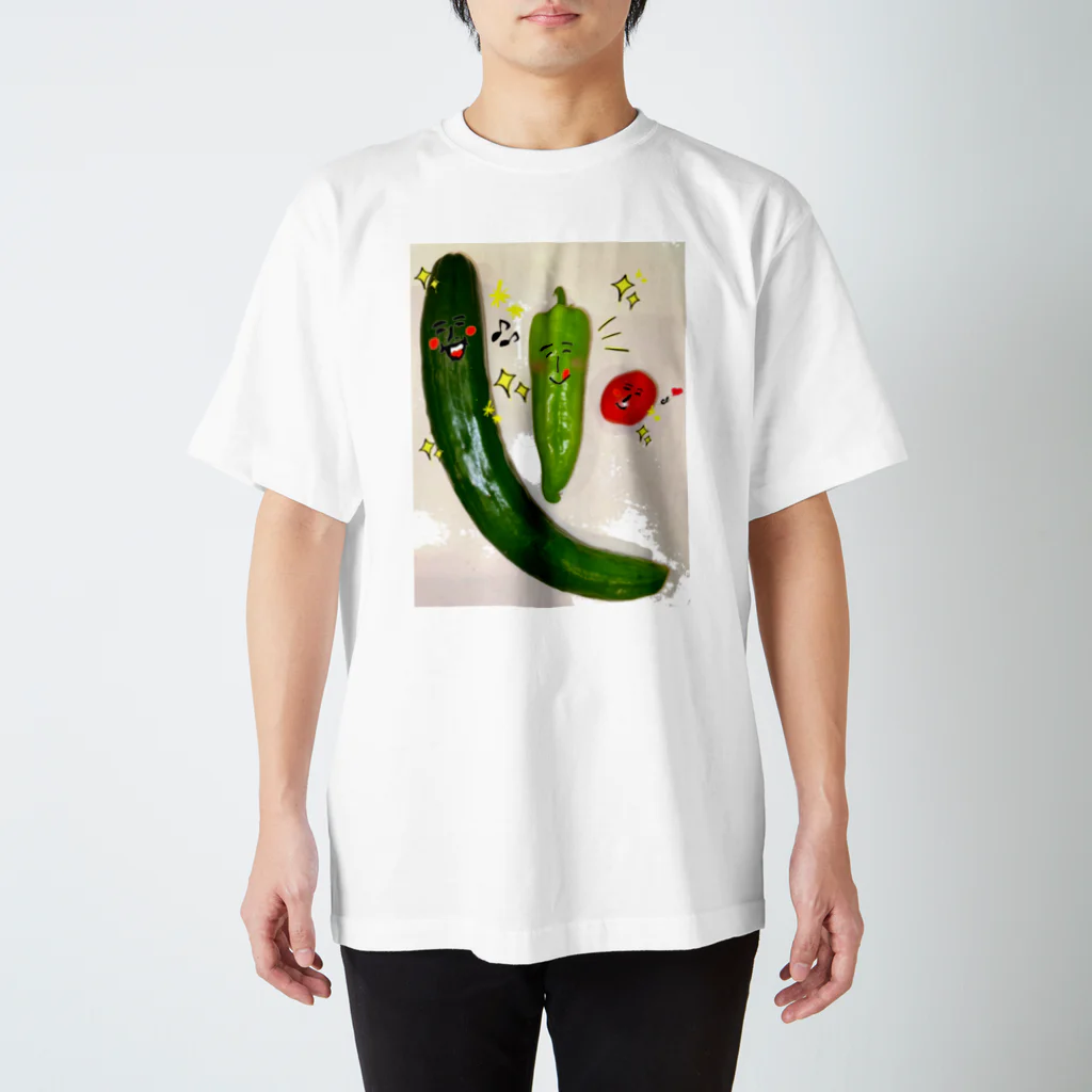 ペロペロStoreの夏野菜Tシャツ Regular Fit T-Shirt