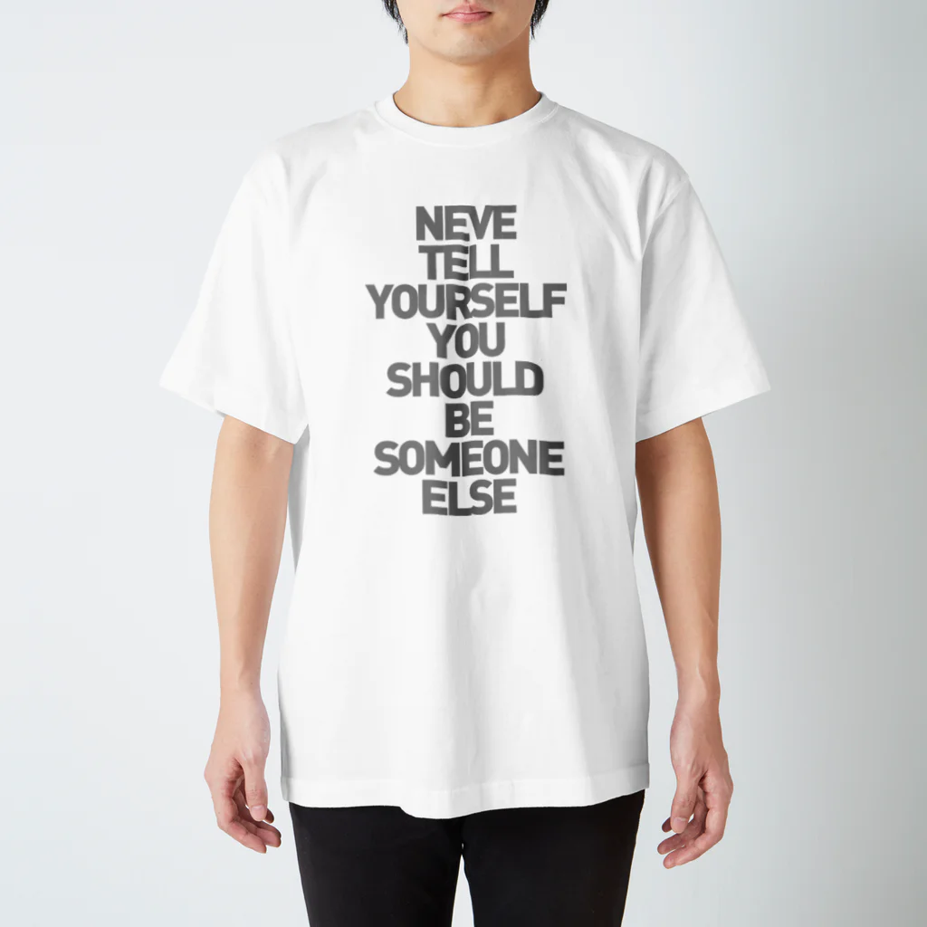 metao dzn【メタヲデザイン】のNever tell yourself スタンダードTシャツ