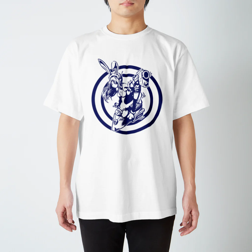 growing painsのRabbitGUN スタンダードTシャツ