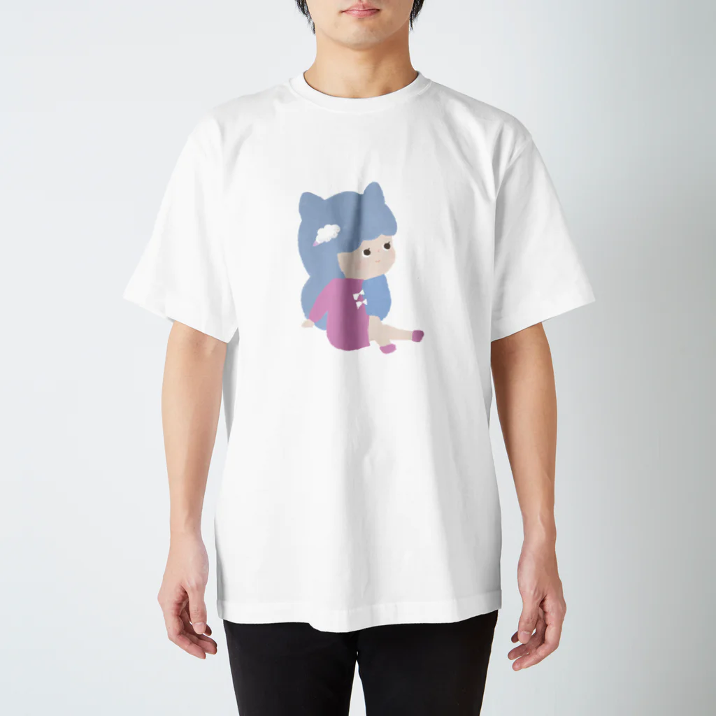 KUMORIのくもりちゃん02 スタンダードTシャツ