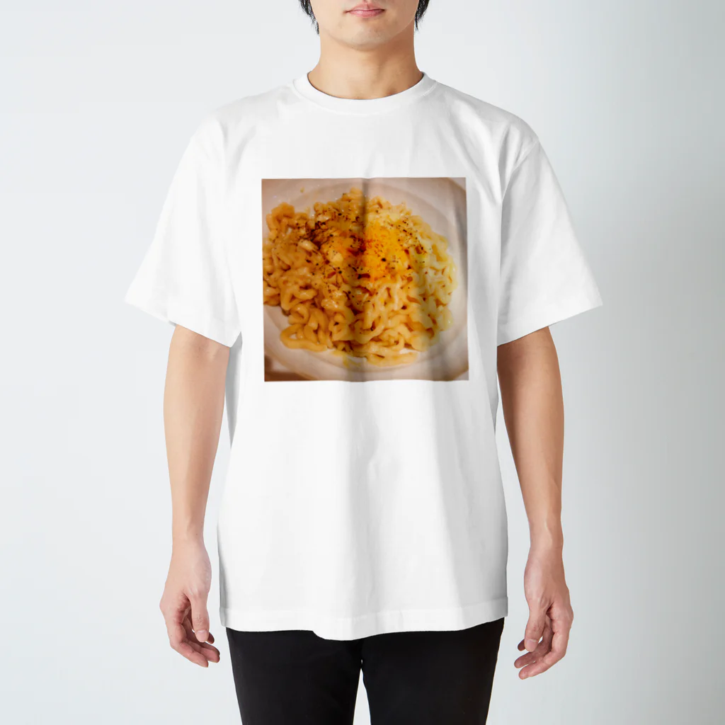 me___cakeの早稲田の油そば スタンダードTシャツ