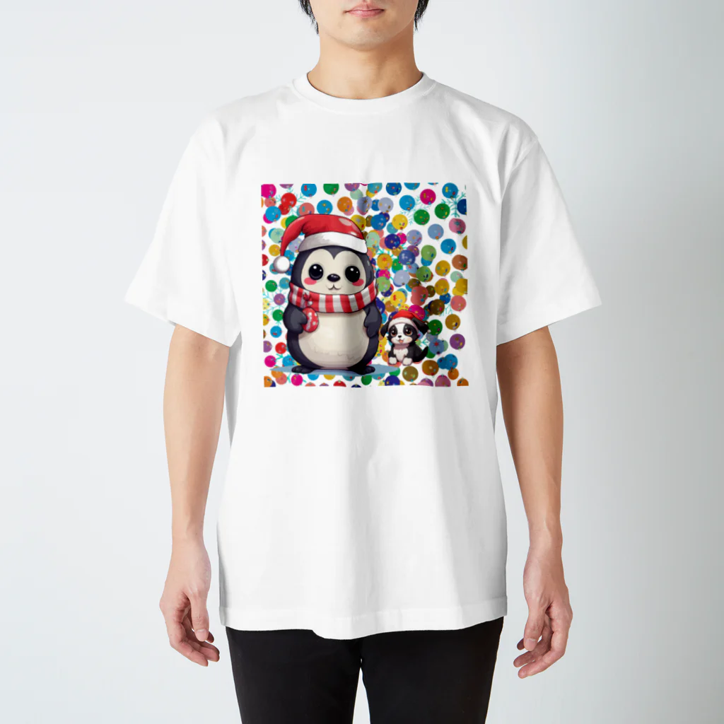 MistyStarkのペンギン犬 スタンダードTシャツ