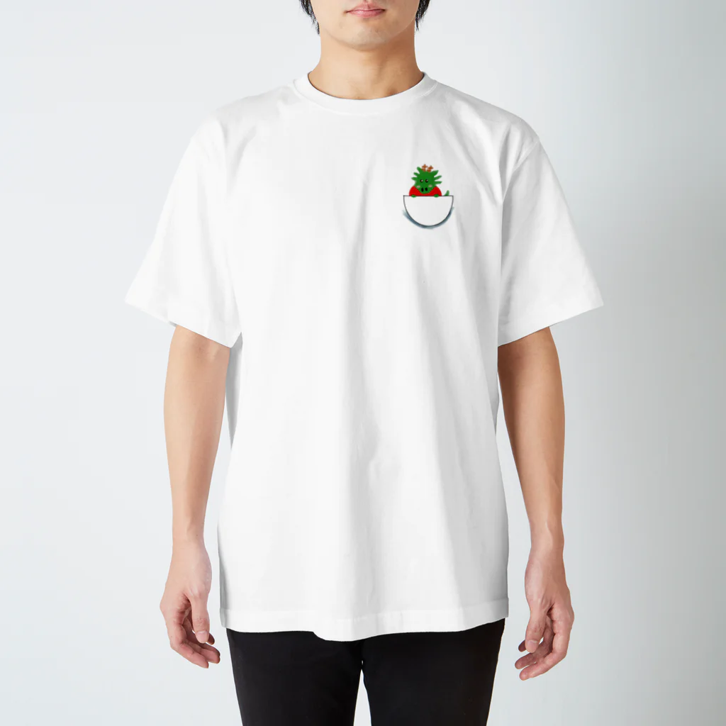 KousuiMikuの辰年(ワンポイントタイプ) Tシャツ  スタンダードTシャツ