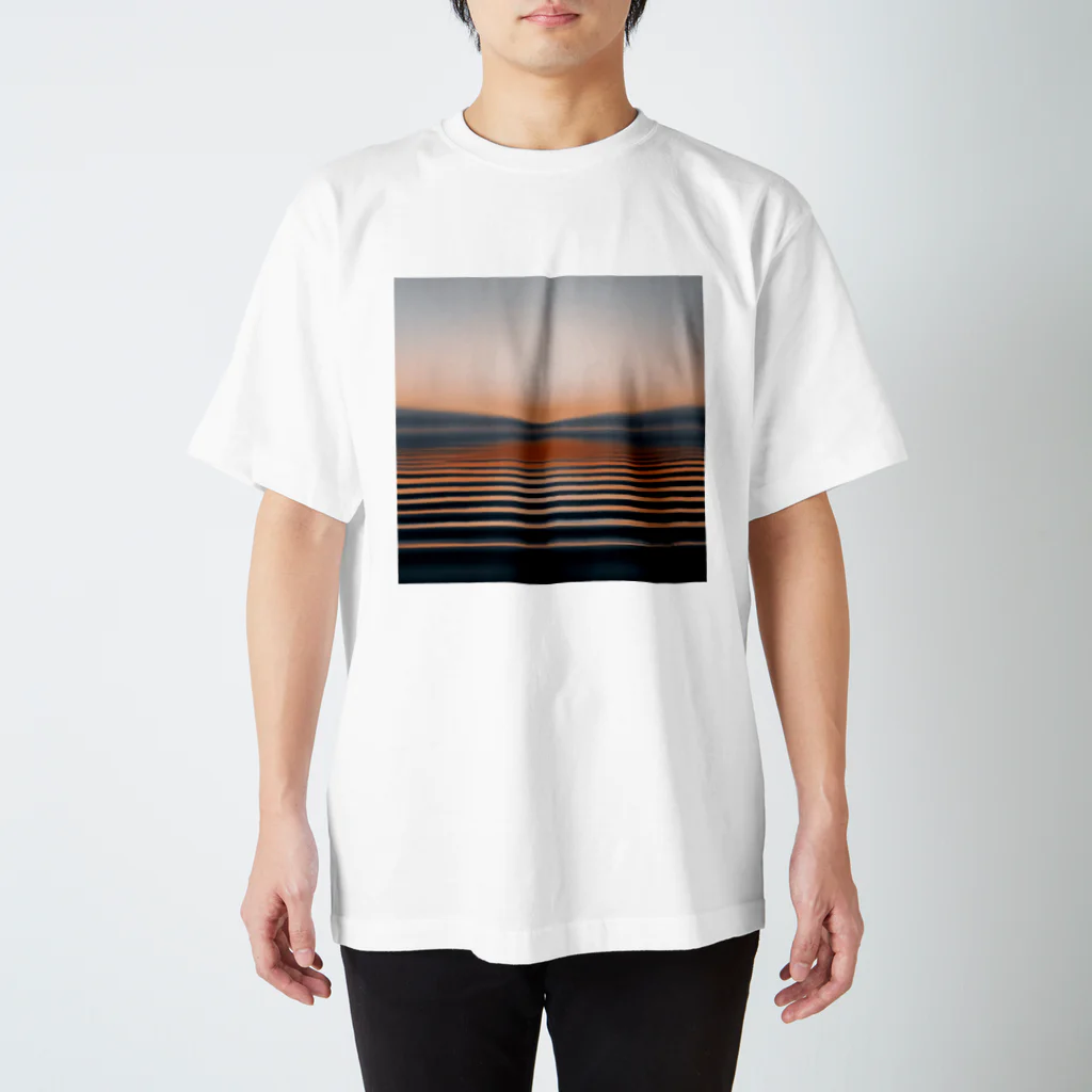 あんなちゅらるの夕陽 Regular Fit T-Shirt