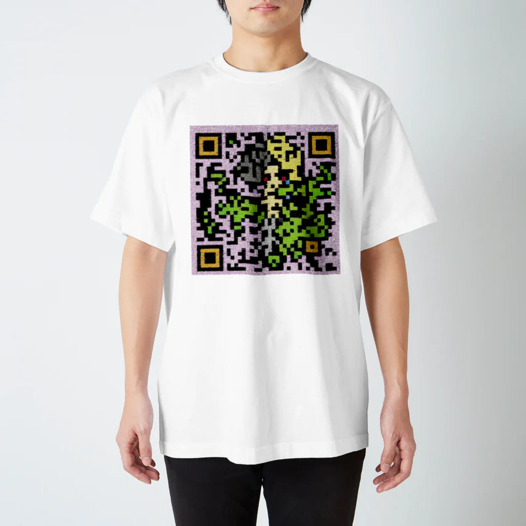 2.５次元QRコードARTの2.５次元QRコードART スタンダードTシャツ