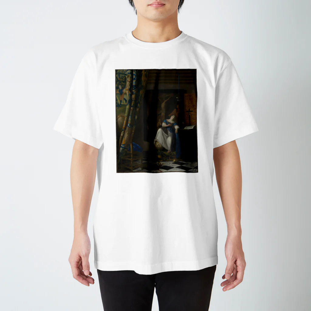 世界美術商店の信仰の寓意 / The Allegory of Faith Regular Fit T-Shirt