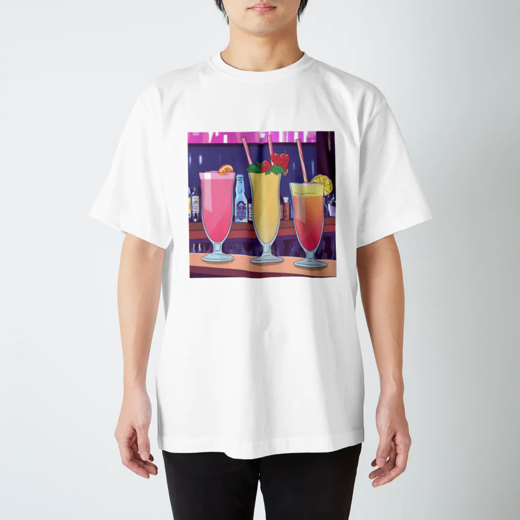 momoka_momoのカクテル スタンダードTシャツ