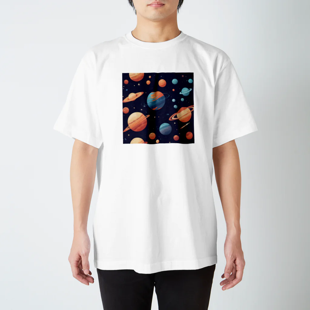 おしゃれなグッズ集の惑星　グッズ スタンダードTシャツ