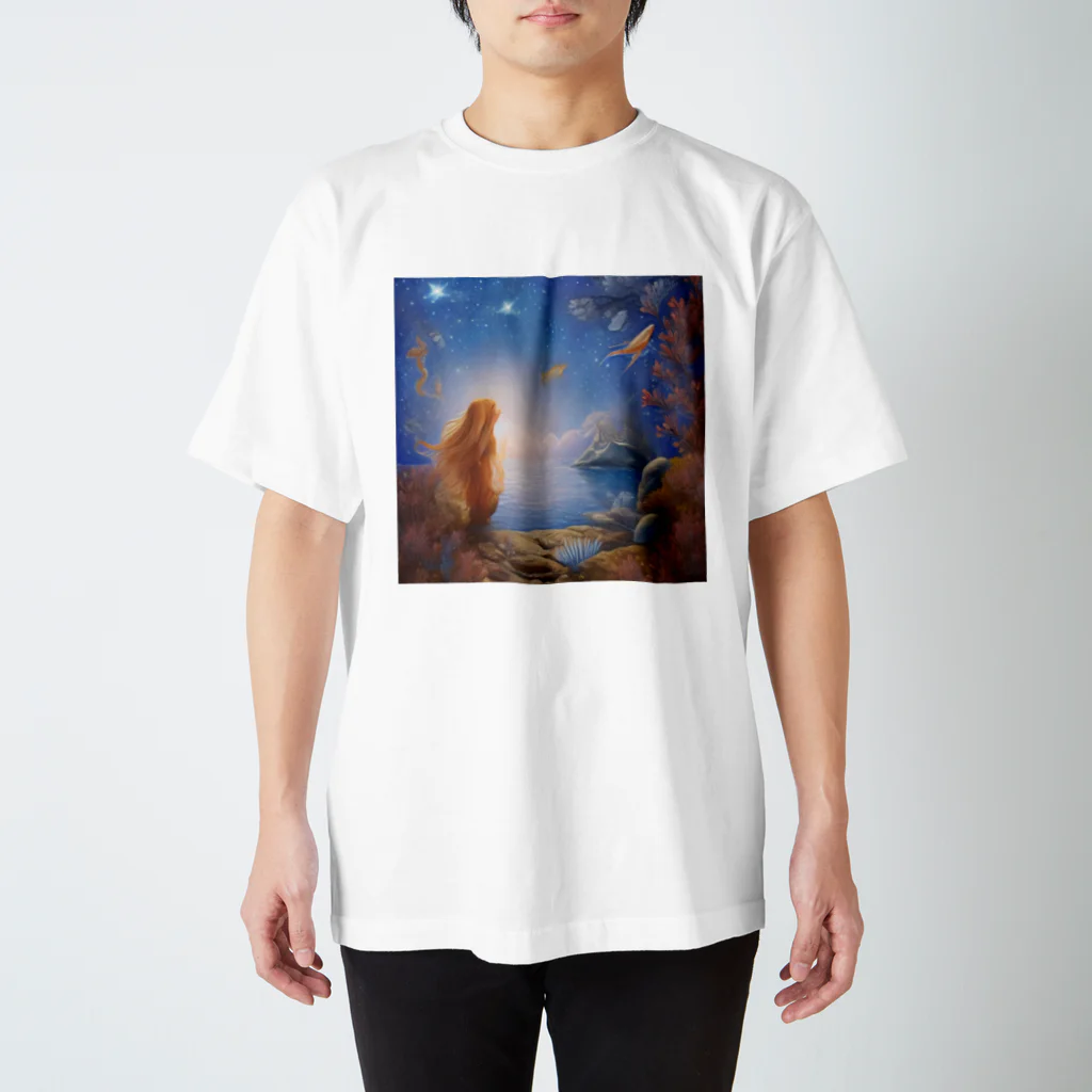 Puppe-プッペ-の海底の人魚 スタンダードTシャツ