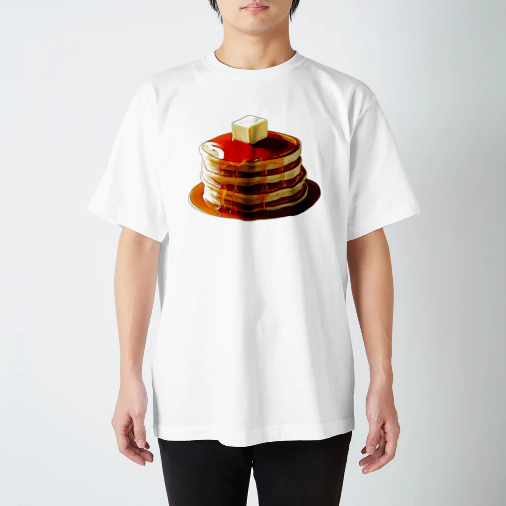 脂身通信Ｚのホットケーキ_231108 スタンダードTシャツ