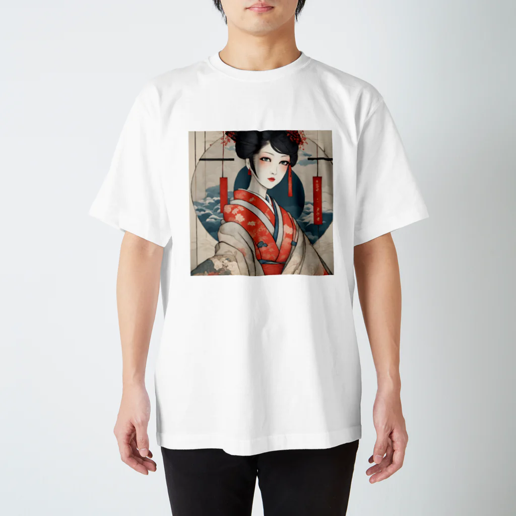 うまバカの和美人 スタンダードTシャツ