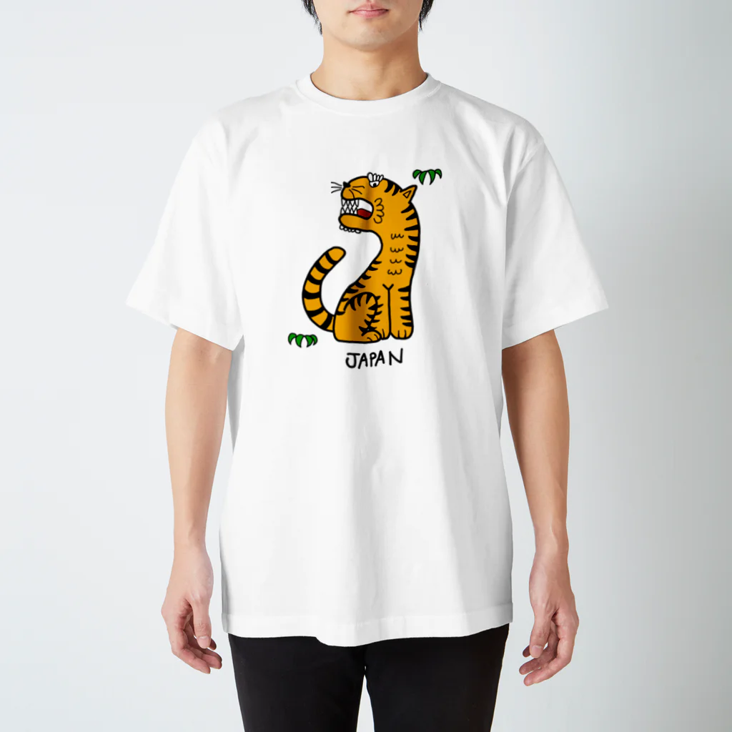 maaのスーベニア　JAPAN タイガーくん　フルカラー Regular Fit T-Shirt