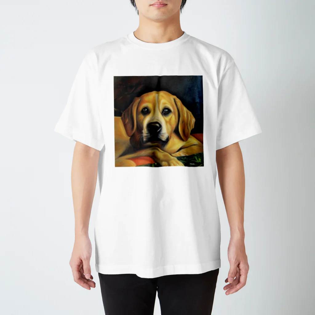 なっつ ふぁくとりーのThe Dog Regular Fit T-Shirt