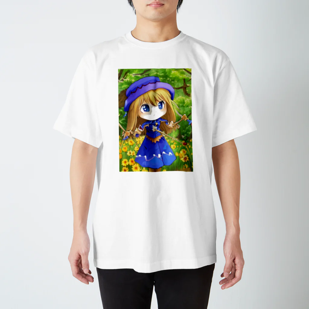 なっつ ふぁくとりーのかかしちゃん スタンダードTシャツ