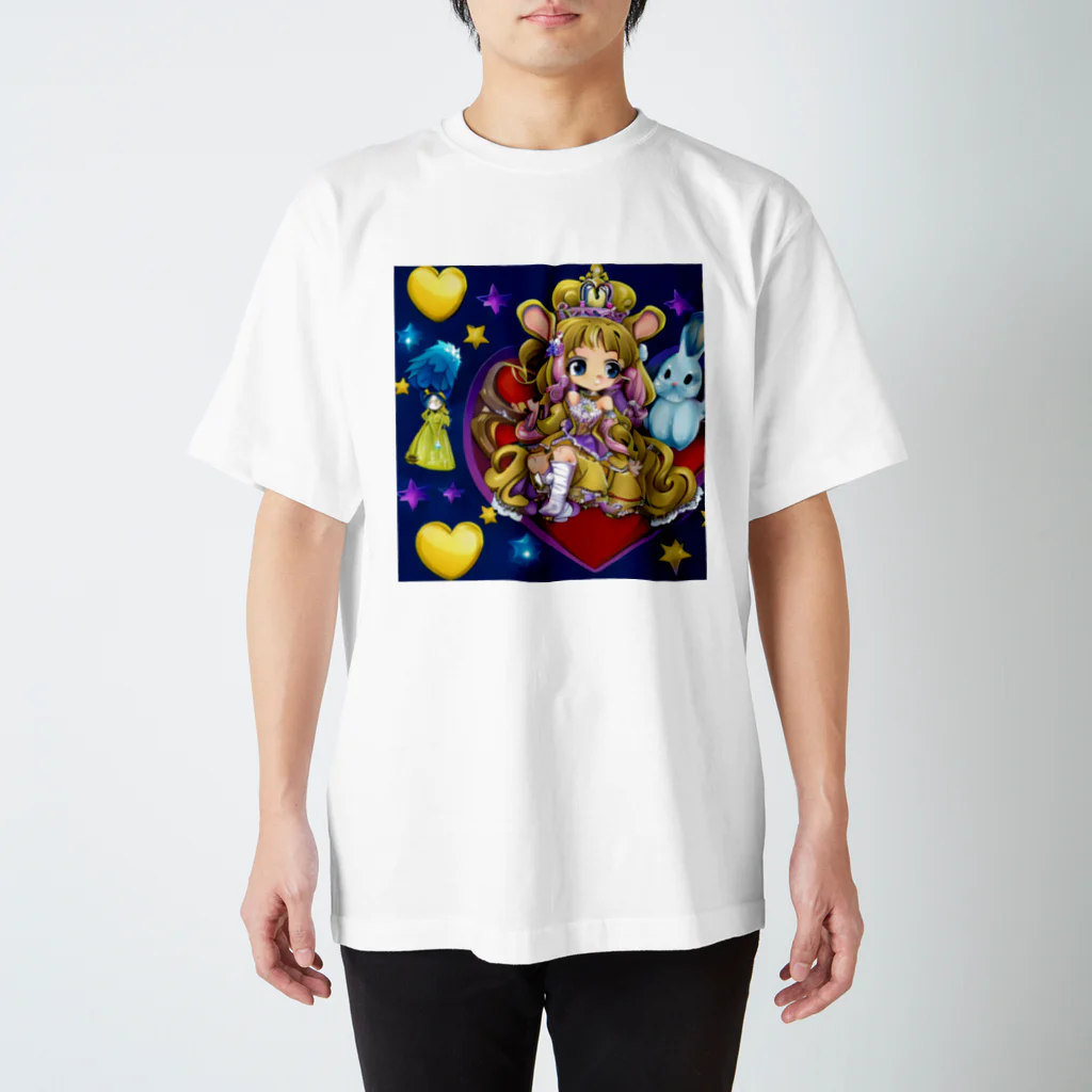 なっつ ふぁくとりーの月の王女 スタンダードTシャツ