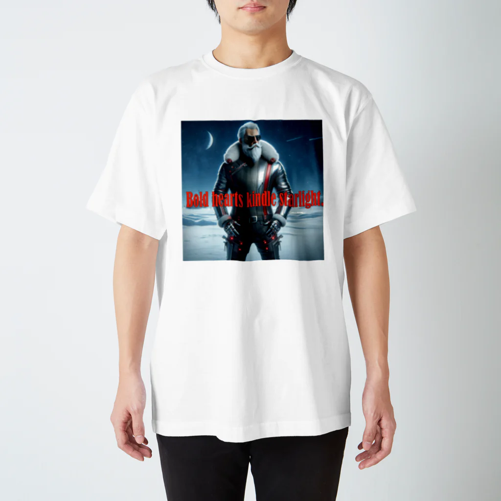 Rebelideaのイメチェンサンタ スタンダードTシャツ