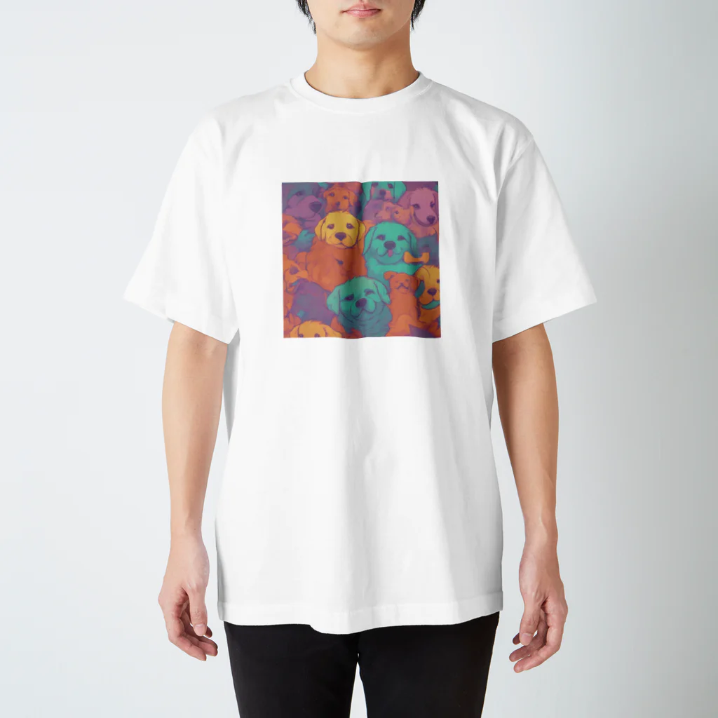 garireoの犬の仲間たち Regular Fit T-Shirt