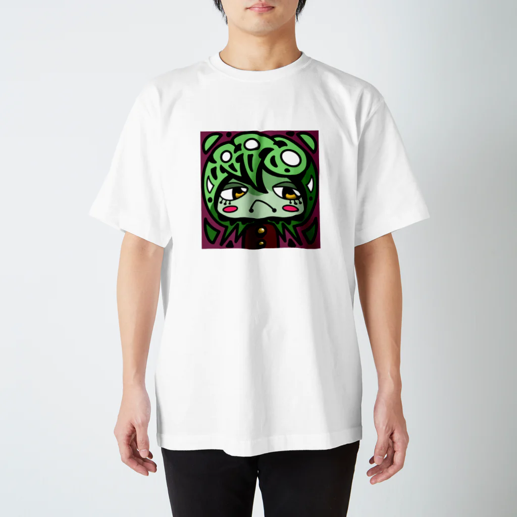 メ画文様の不良くん Regular Fit T-Shirt