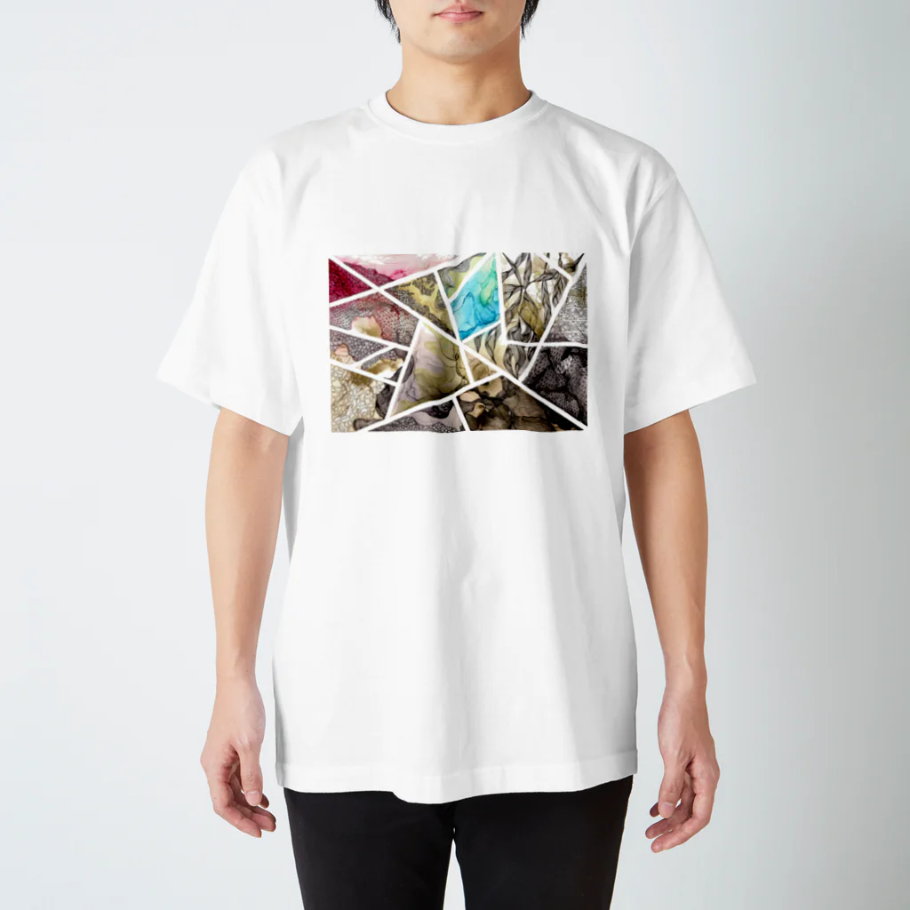 Mixia_doodleのSankaku Regular Fit T-Shirt