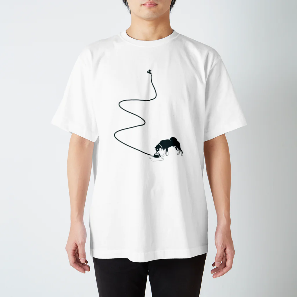 semioticaのクロ柴さん Regular Fit T-Shirt