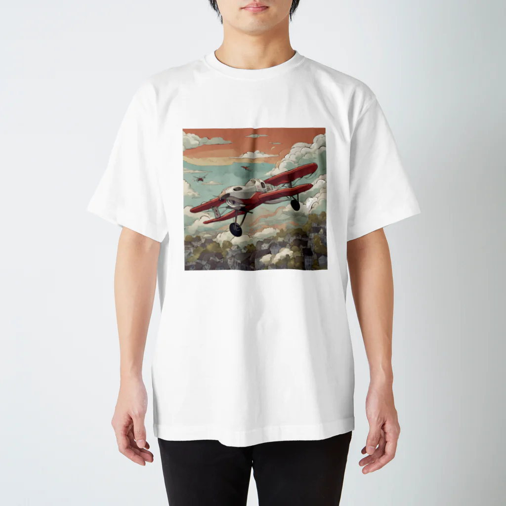 shohei_raiteiのかっこいい飛行機3 スタンダードTシャツ