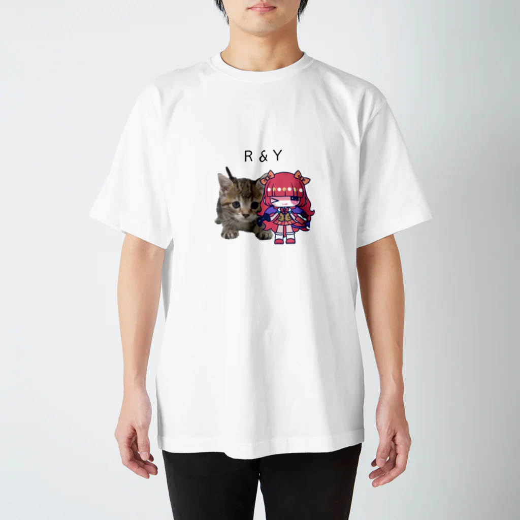 神野ゆいのR&Y りっちゃんとゆいの幼少期 Regular Fit T-Shirt