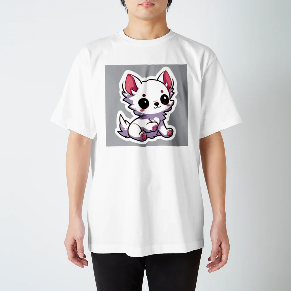 可愛いチワワグッズショップのホワイトチワワちゃん Regular Fit T-Shirt